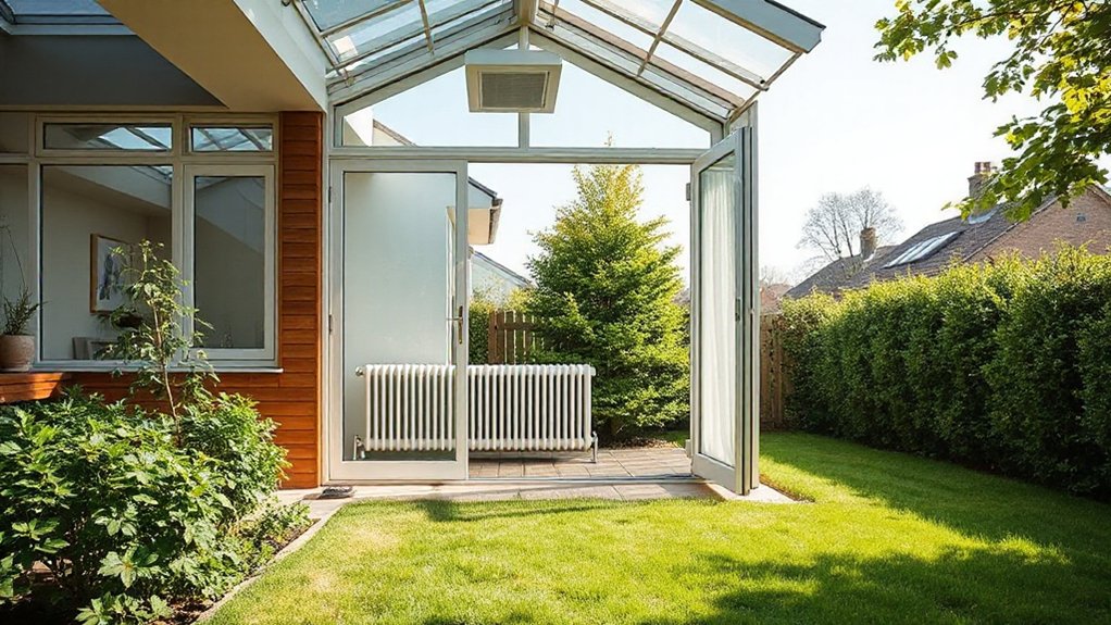 insulation glazing placement plants