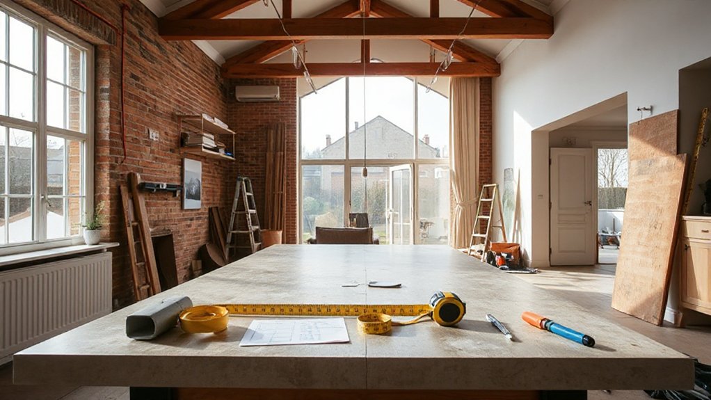 maisonette renovation budgeting process