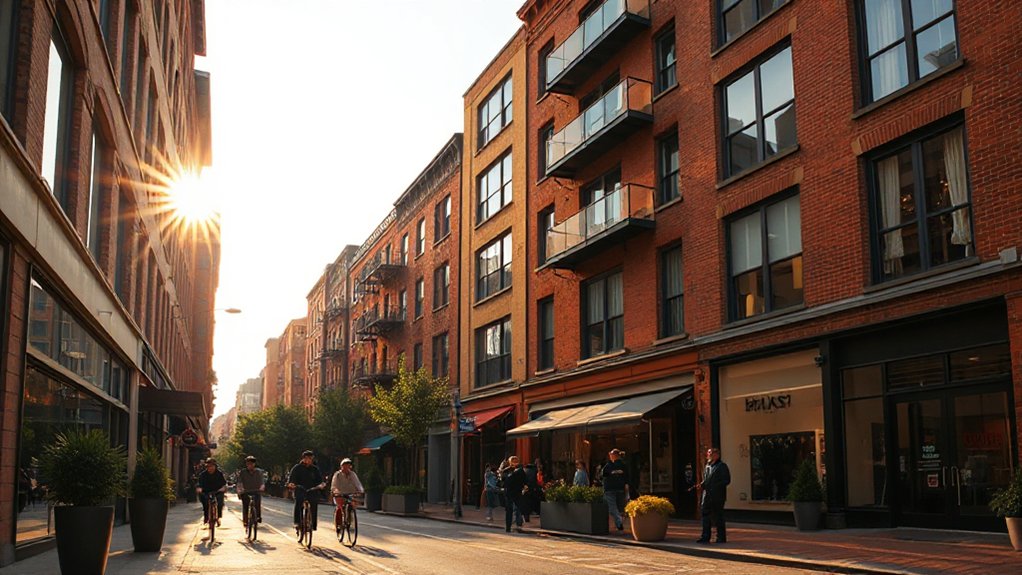 mixed use neighborhoods promote accessibility