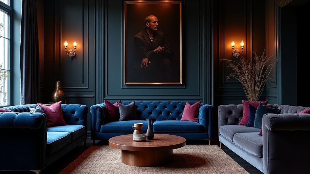 Decorating With Deep, Moody Colours For Dramatic Interiors
