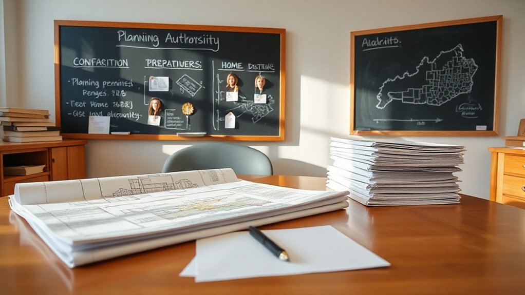 planning authority contact guidelines