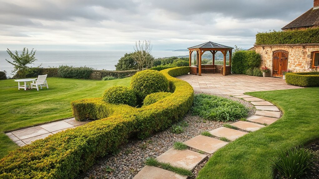 seamless landscape transition design