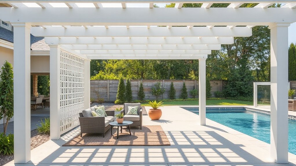 vinyl pergola long term costs