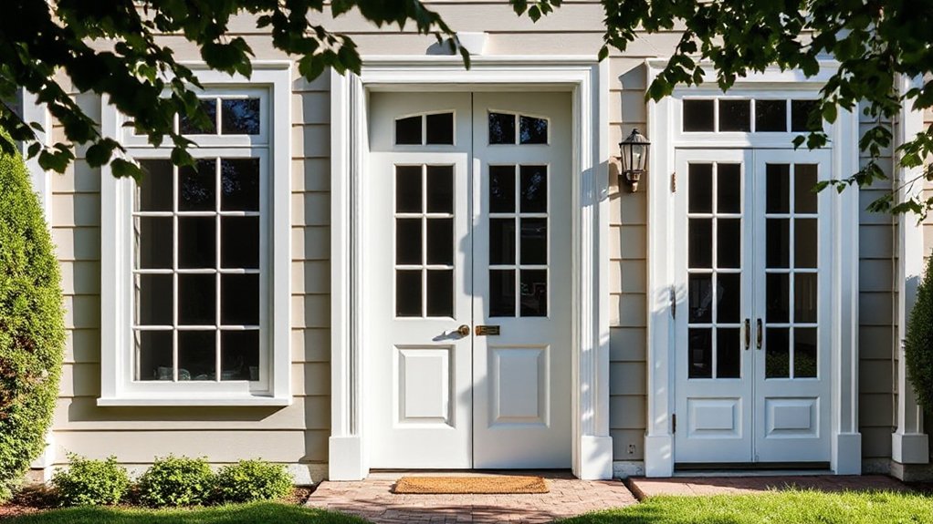 window styling enhances curb appeal